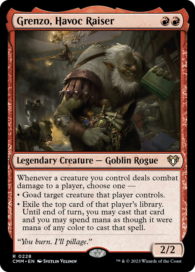 Grenzo, Havoc Raiser [Commander Masters]