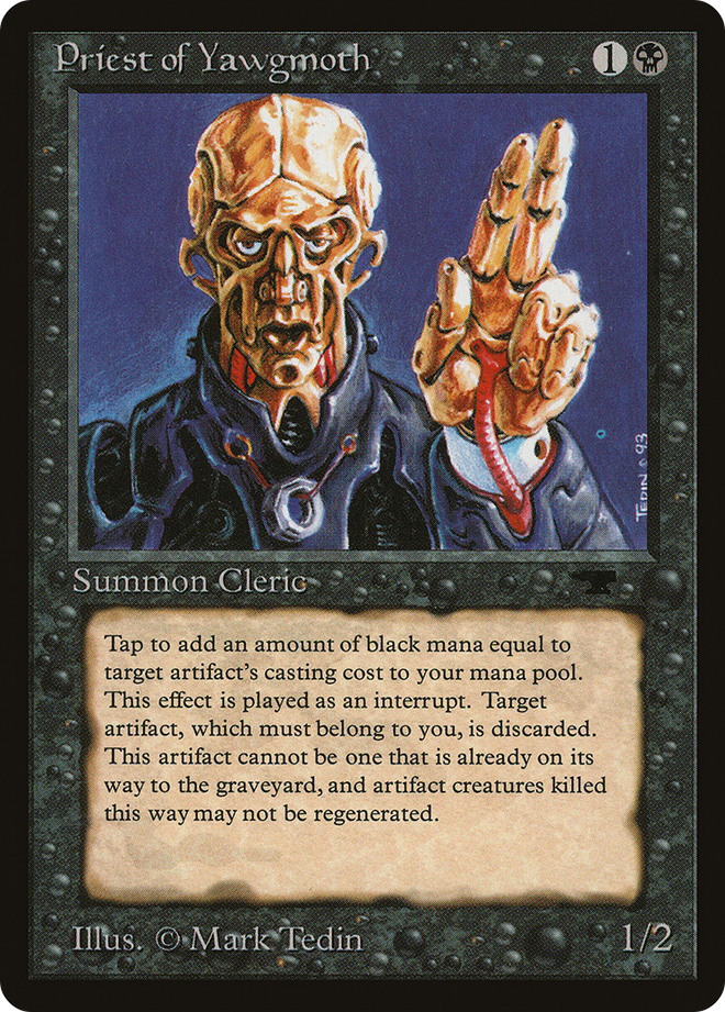 Priest of Yawgmoth [Antiquities]