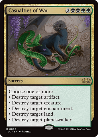 Casualties of War [Tarkir: Dragonstorm Commander] - Anime Alley