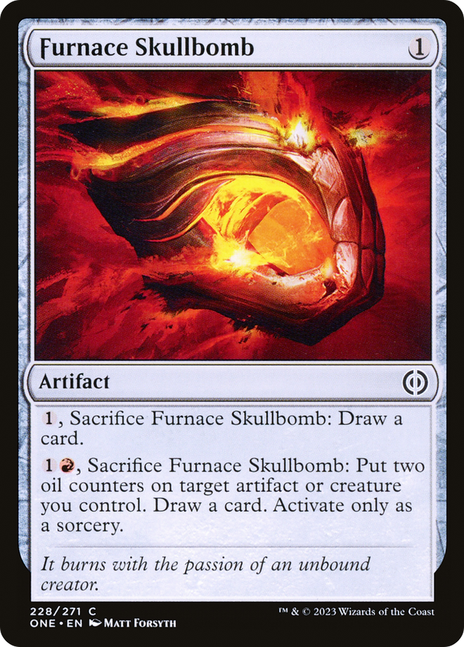 Furnace Skullbomb [Phyrexia: All Will Be One]