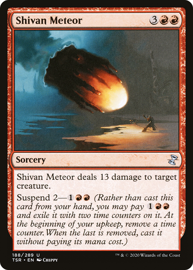 Shivan Meteor [Time Spiral Remastered]