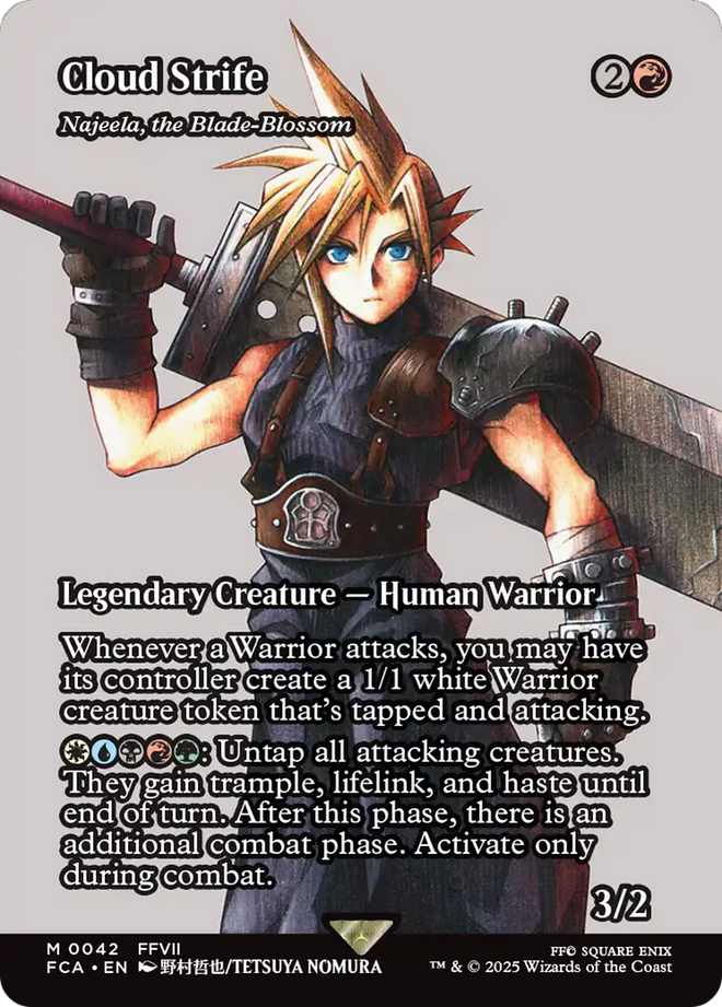 Cloud Strife - Najeela, the Blade-Blossom (Showcase) [FINAL FANTASY : Through the Ages]