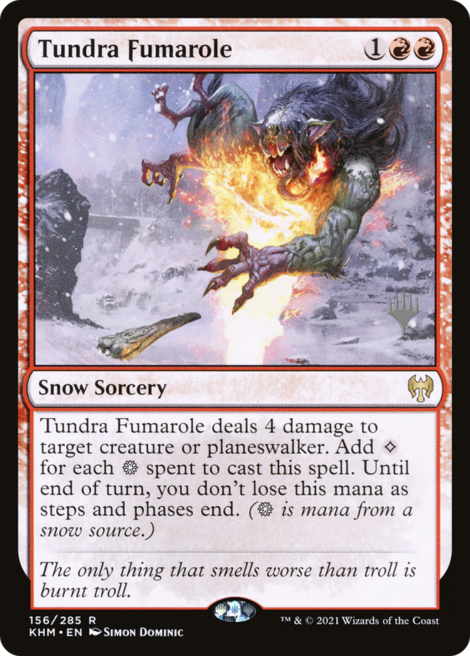Tundra Fumarole (Promo Pack) [Kaldheim Promos]