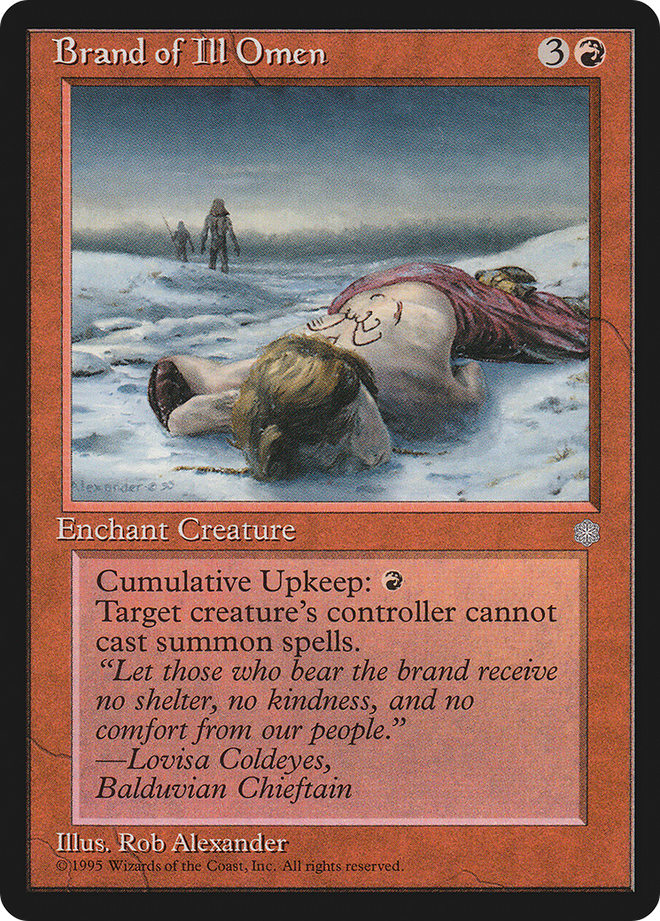 Brand of Ill Omen [Ice Age]