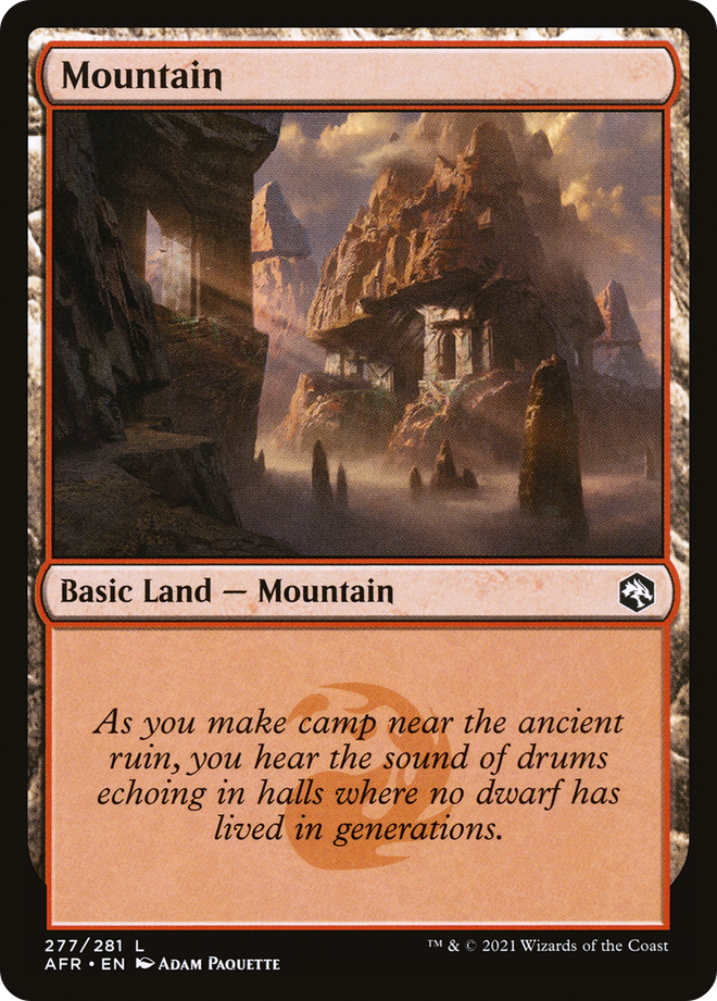 Mountain (277) [Dungeons & Dragons: Adventures in the Forgotten Realms]