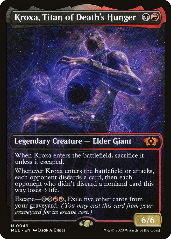 Kroxa, Titan of Death's Hunger [Multiverse Legends]