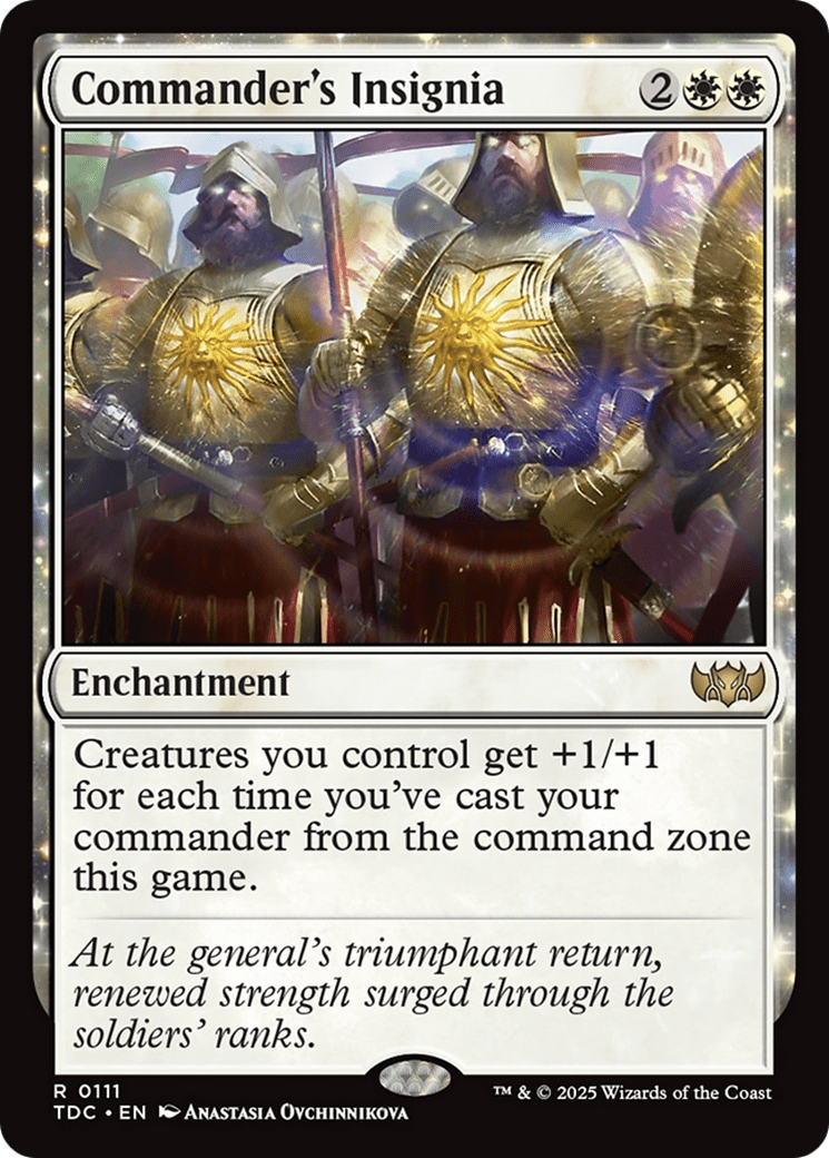 Commander's Insignia [Tarkir: Dragonstorm Commander] - Anime Alley