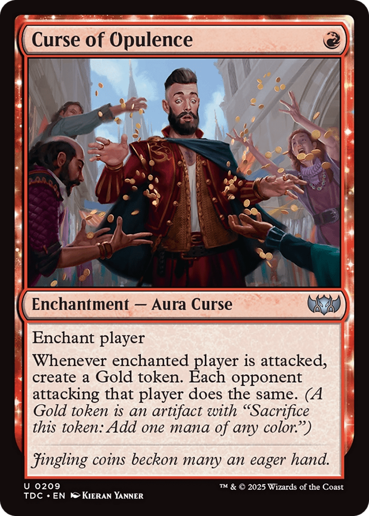 Curse of Opulence [Tarkir: Dragonstorm Commander] - Anime Alley