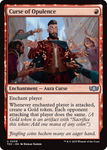 Curse of Opulence [Tarkir: Dragonstorm Commander] - Anime Alley