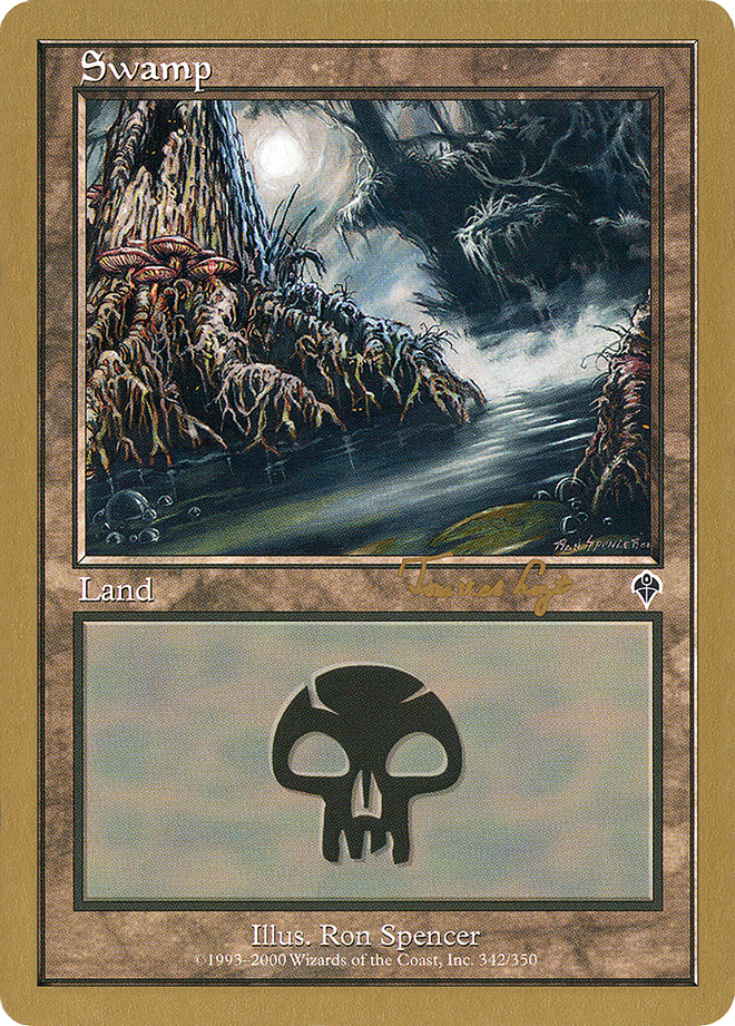 Swamp (tvdl342) (Tom van de Logt) [World Championship Decks 2001]