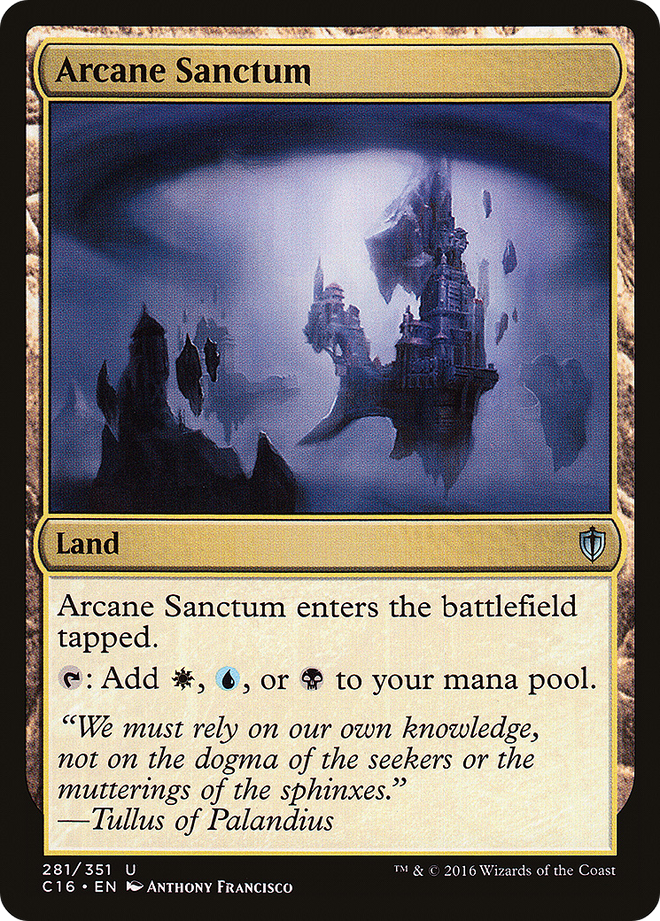 Arcane Sanctum [Commander 2016]