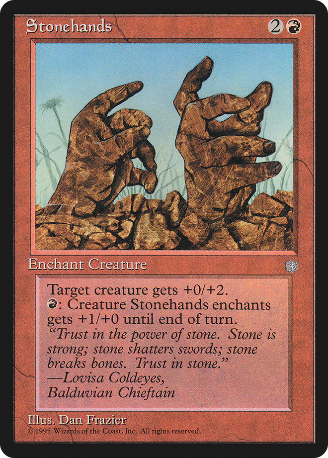 Stonehands [Ice Age]