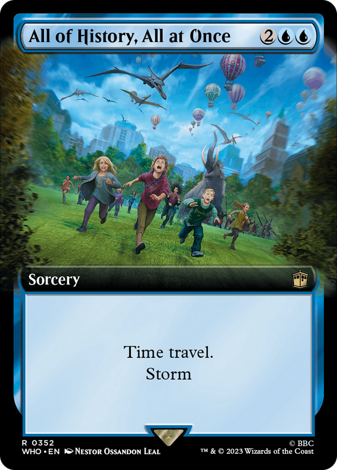 All of History, All at Once (Extended Art) (WHO-352) - Doctor Who: (Extended Art)