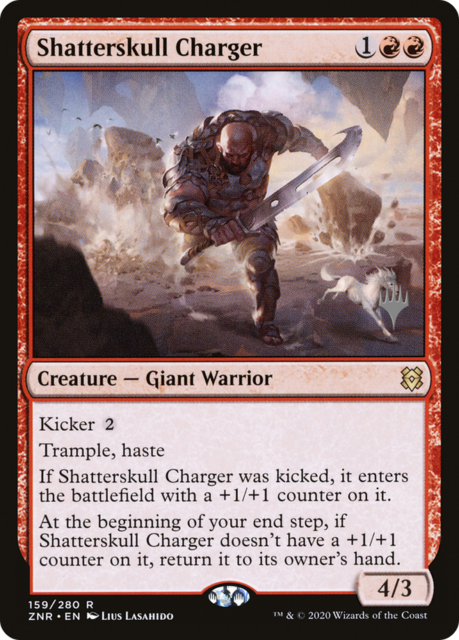 Shatterskull Charger (Promo Pack) [Zendikar Rising Promos]
