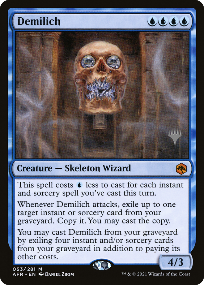 Demilich (Promo Pack) [Dungeons & Dragons: Adventures in the Forgotten Realms Promos]