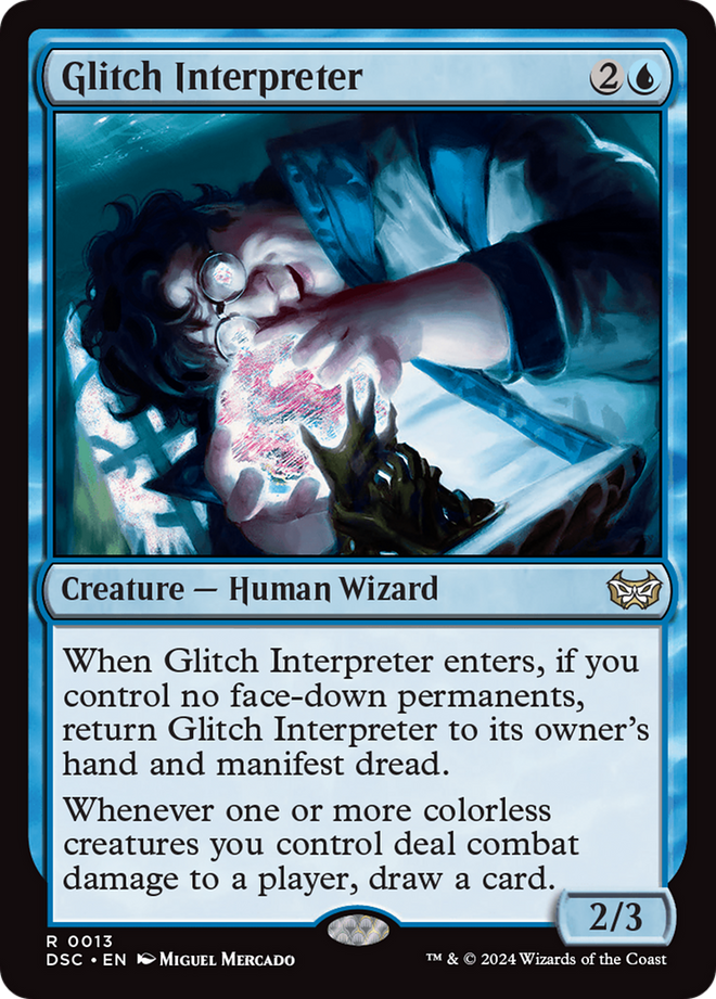 Glitch Interpreter [Duskmourn: House of Horror Commander]