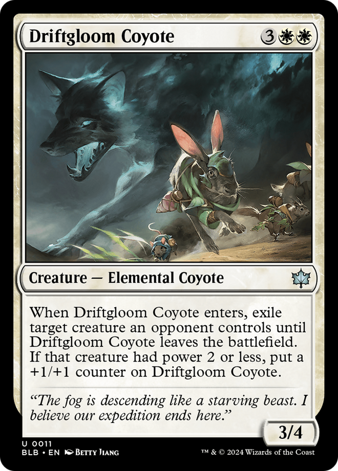 Driftgloom Coyote [Bloomburrow]