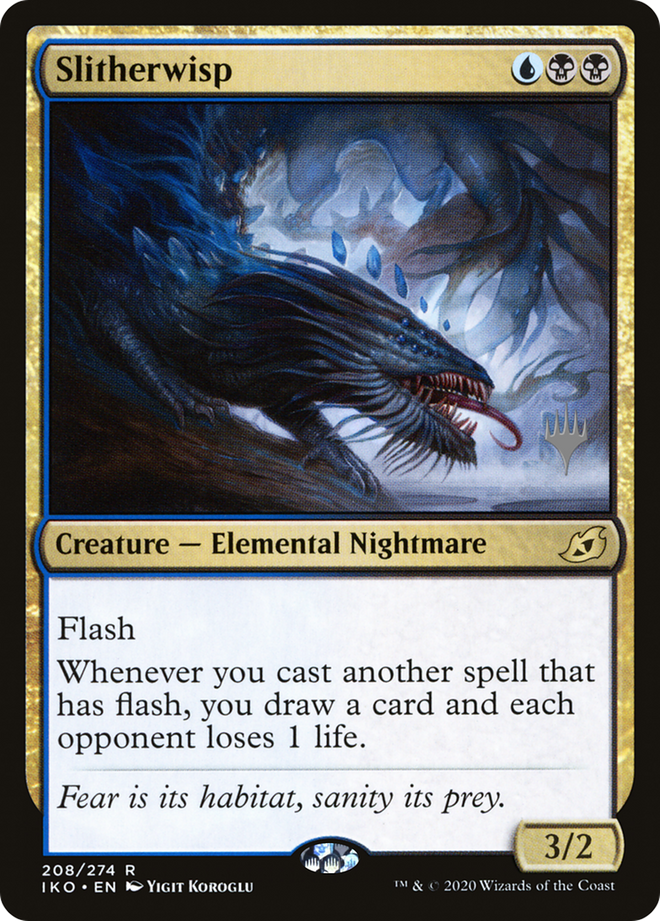 Slitherwisp (Promo Pack) [Ikoria: Lair of Behemoths Promos]
