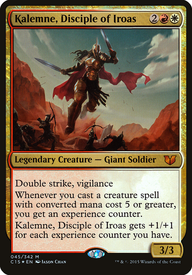 Kalemne, Disciple of Iroas (Oversized) [Commander 2015 Oversized]