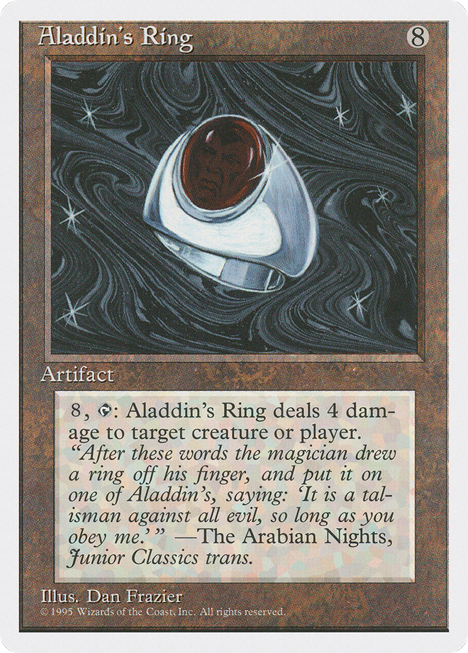Aladdin's Ring (4ED-292) - Fourth Edition