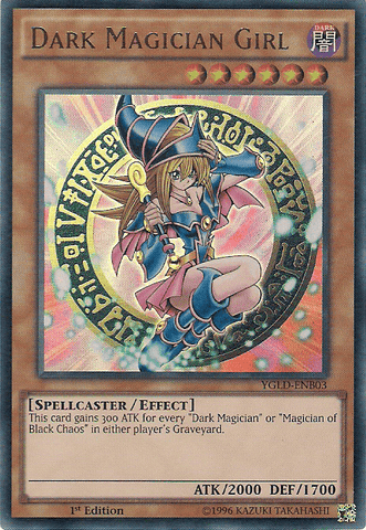Dark Magician Girl [YGLD - ENB03] Ultra Rare - Anime Alley
