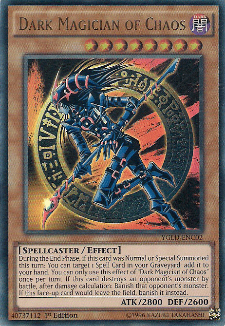Dark Magician of Chaos [YGLD - ENC02] Ultra Rare - Anime Alley