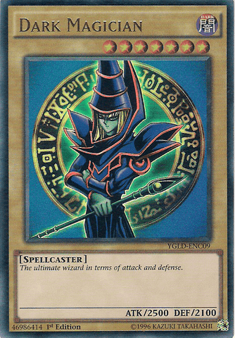 Dark Magician [YGLD - ENC09] Ultra Rare - Anime Alley