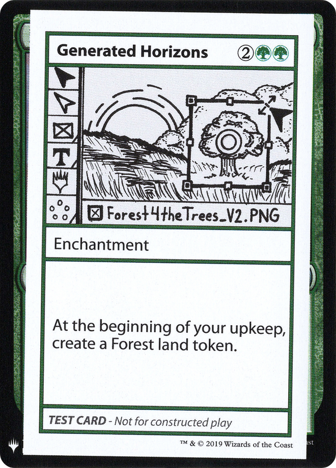 Generated Horizons [Mystery Booster Playtest Cards]