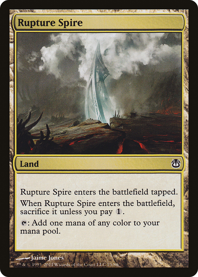 Rupture Spire [Duel Decks: Ajani vs. Nicol Bolas]