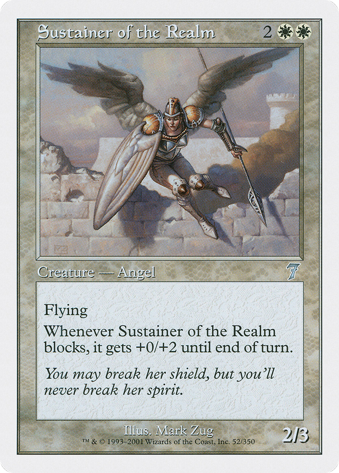 Sustainer of the Realm [Seventh Edition]
