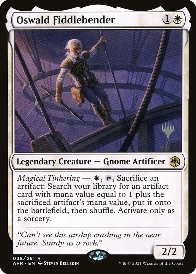 Oswald Fiddlebender (Promo Pack) [Dungeons & Dragons: Adventures in the Forgotten Realms Promos]