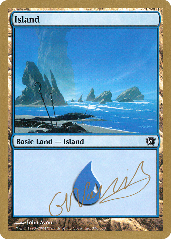 Island (gn336) (Gabriel Nassif) [World Championship Decks 2004]