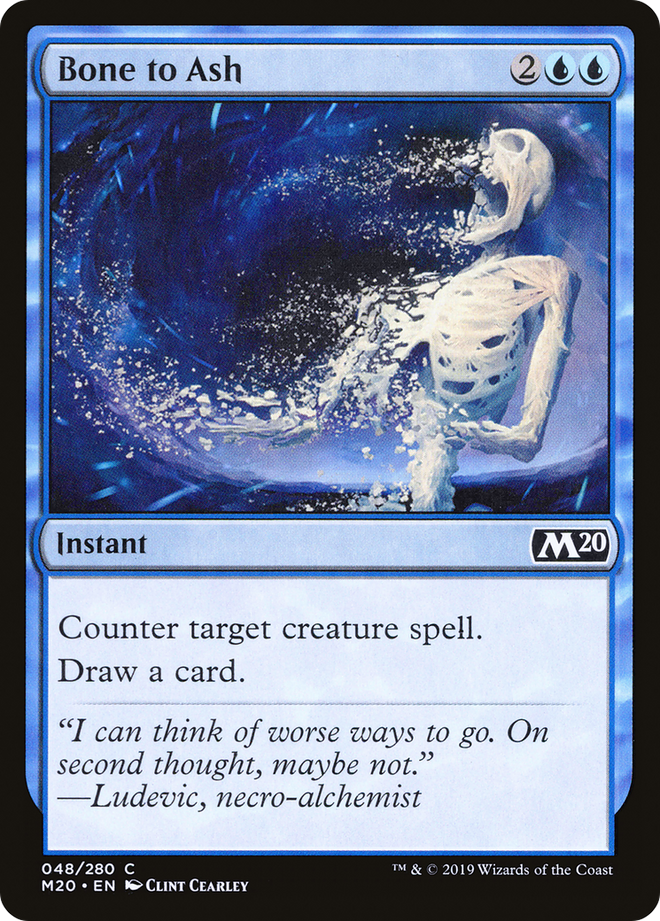 Bone to Ash [Core Set 2020]