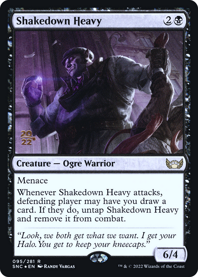 Shakedown Heavy [Streets of New Capenna Prerelease Promos]