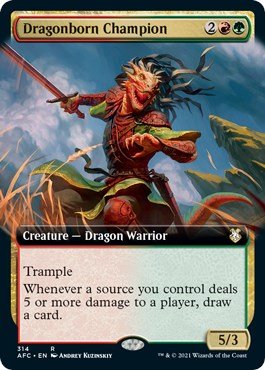 Dragonborn Champion (Extended Art) [AFC - 314] - Anime Alley