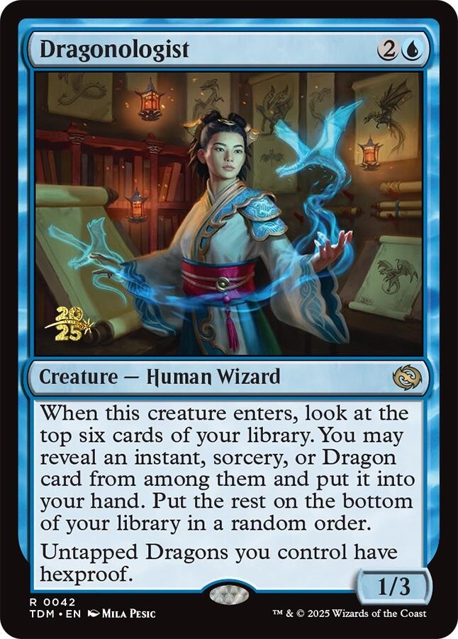 Dragonologist [Tarkir: Dragonstorm Prerelease Promos] - Anime Alley