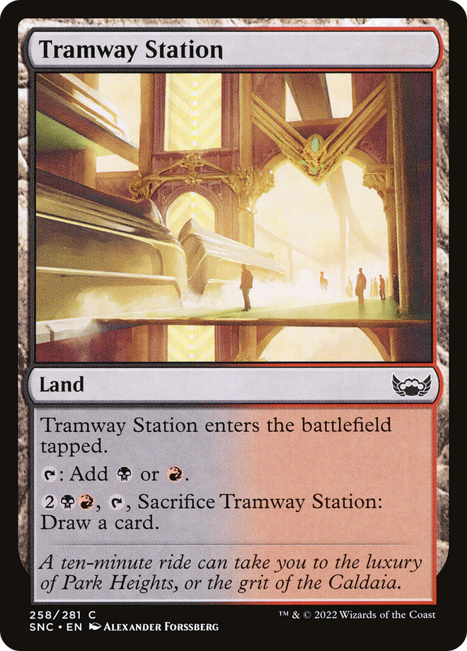 Tramway Station [Streets of New Capenna]