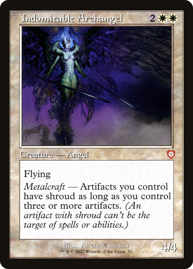Indomitable Archangel (Retro) [The Brothers' War Commander]