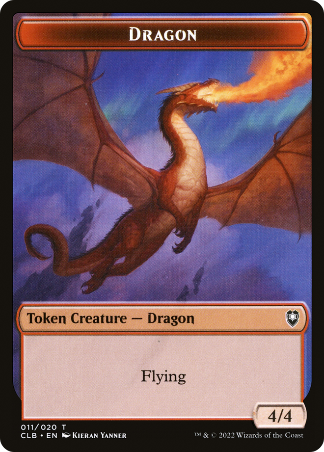 Dragon Token [Commander Legends: Battle for Baldur's Gate Tokens]