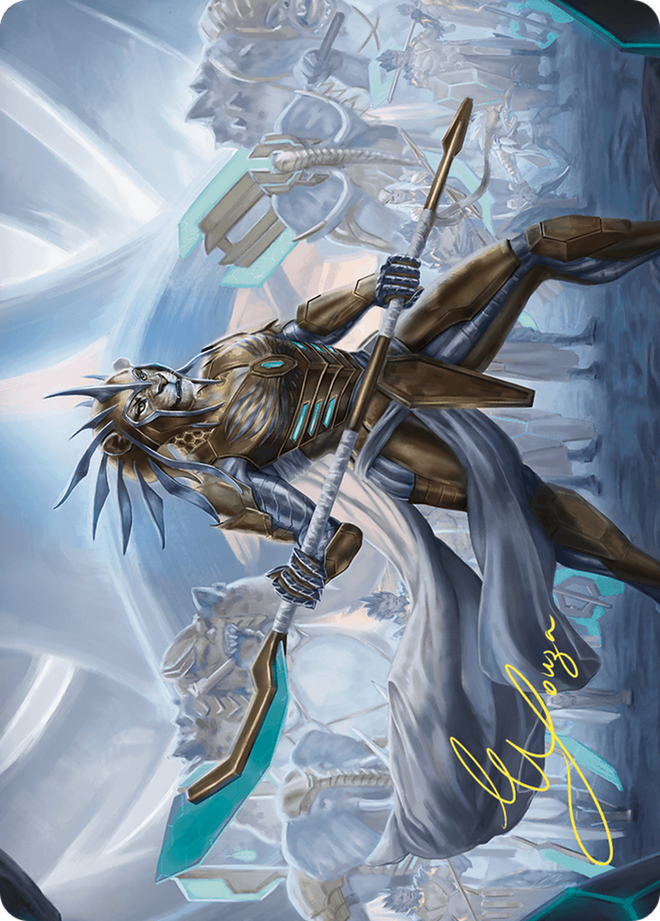 Kemba, Kha Regent Art Card (Gold-Stamped Signature) [Commander Masters Art Series]