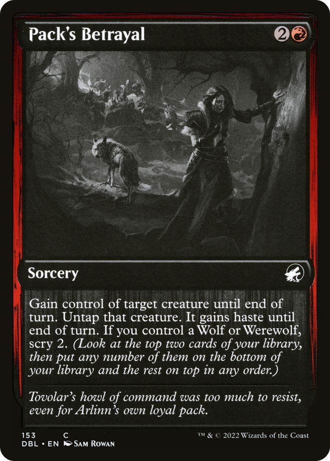 Pack's Betrayal [Innistrad: Double Feature]