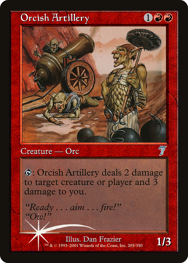 Orcish Artillery [Seventh Edition]