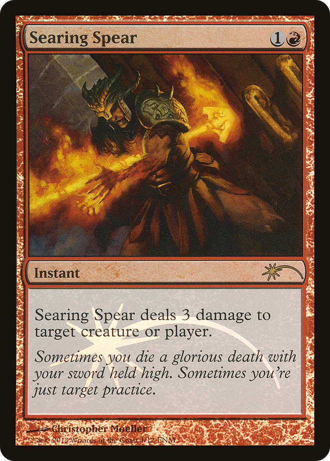 Searing Spear [Friday Night Magic 2013]