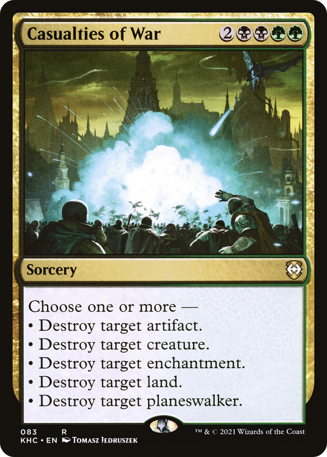 Casualties of War [Kaldheim Commander]