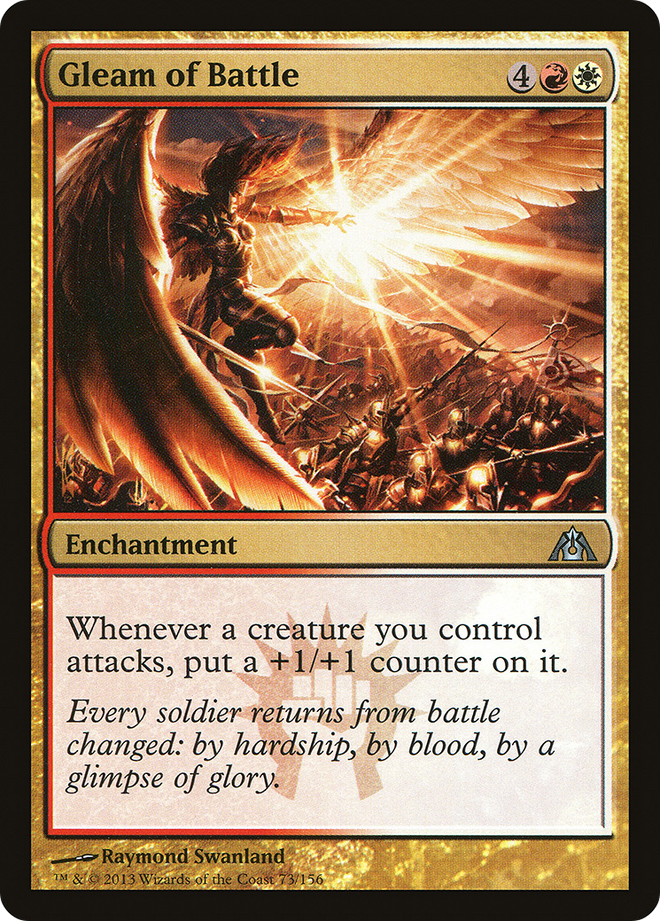 Gleam of Battle [Dragon's Maze]