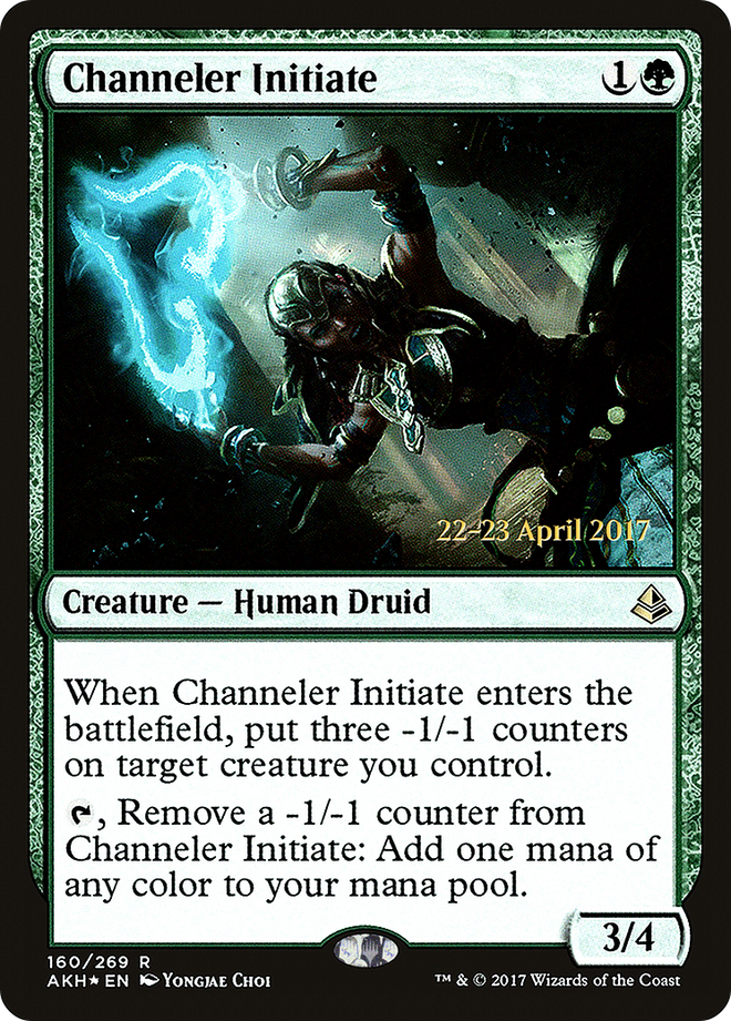 Channeler Initiate [Amonkhet Prerelease Promos]