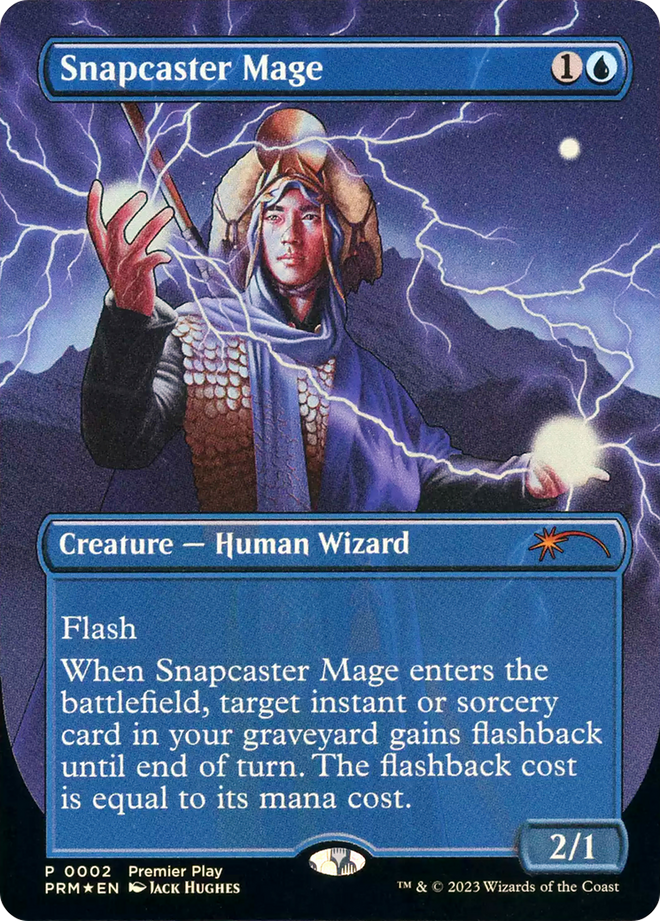 Snapcaster Mage (Borderless Alternate Art) [Regional Championship Qualifiers 2023]