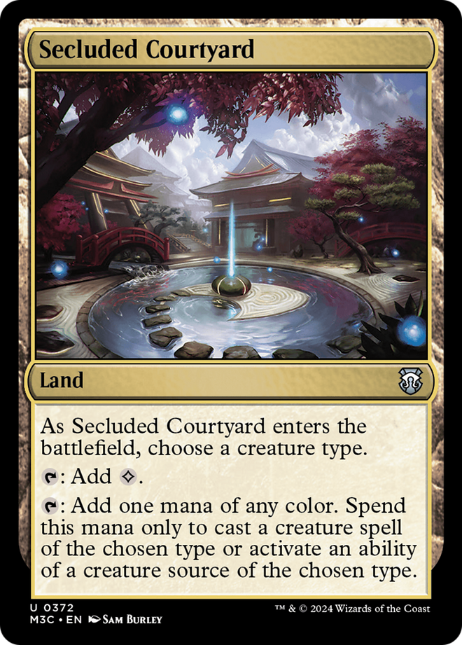 Secluded Courtyard [Modern Horizons 3 Commander]