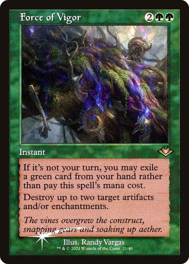 Force of Vigor (Retro) [Modern Horizons]
