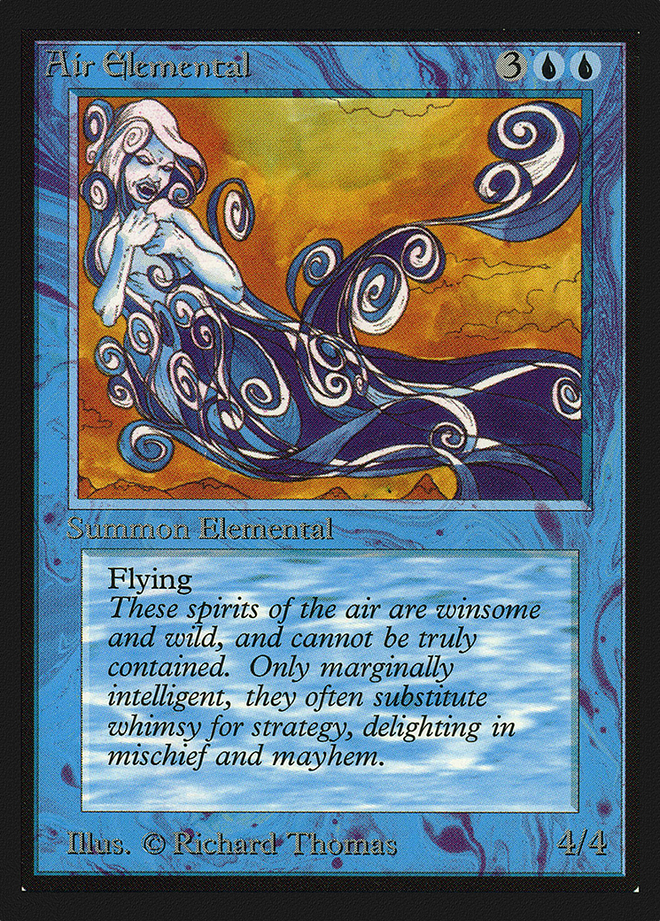Air Elemental (CE) (CED-047) - Collectors' Edition